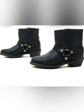 Harley-Davidson Black Leather Harness Bootie